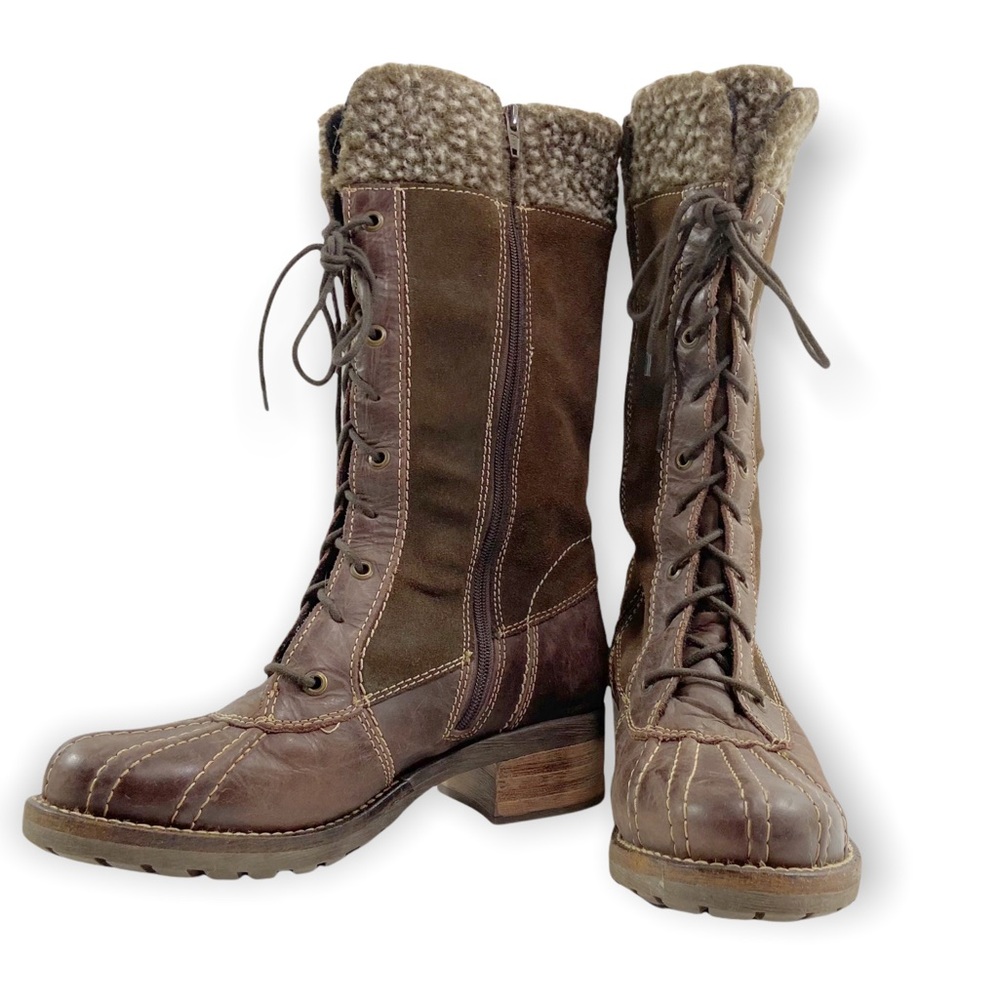 Dromedaris Lace Up Boots